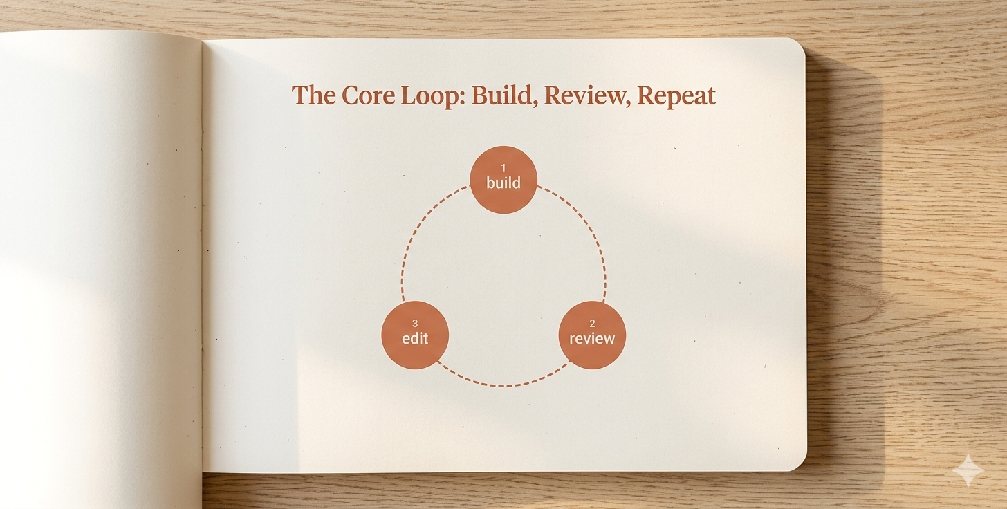 The Core Loop: Build, Review, Edit